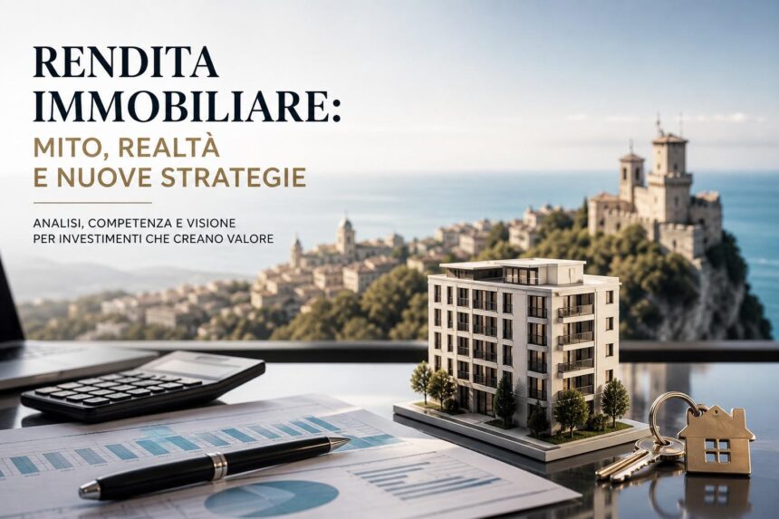 DOVE VA L’IMMOBILIARE. Rendita immobiliare: mito, realtà e nuove strategie