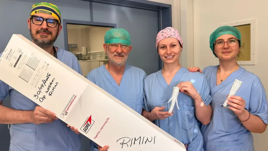 Chirurgia vascolare. A Rimini intervento innovativo all’aorta toraco-addominale