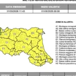 Inizio di settimana con possibili piogge. Allerta gialla anche nel riminese