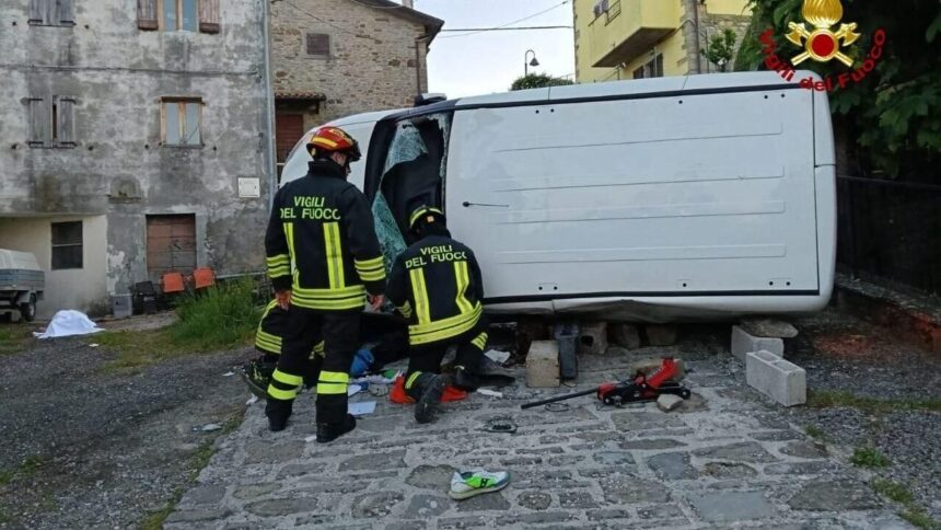 Tragico incidente a Verghereto: 45enne muore schiacciato dal furgone