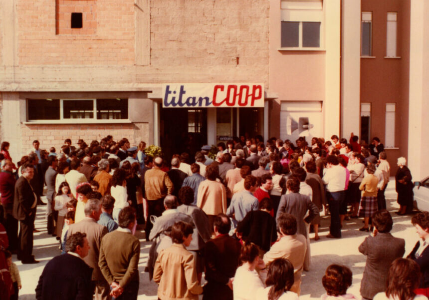 Titancoop compie cinquant’anni,mezzo secolo di cooperazione e sostegno