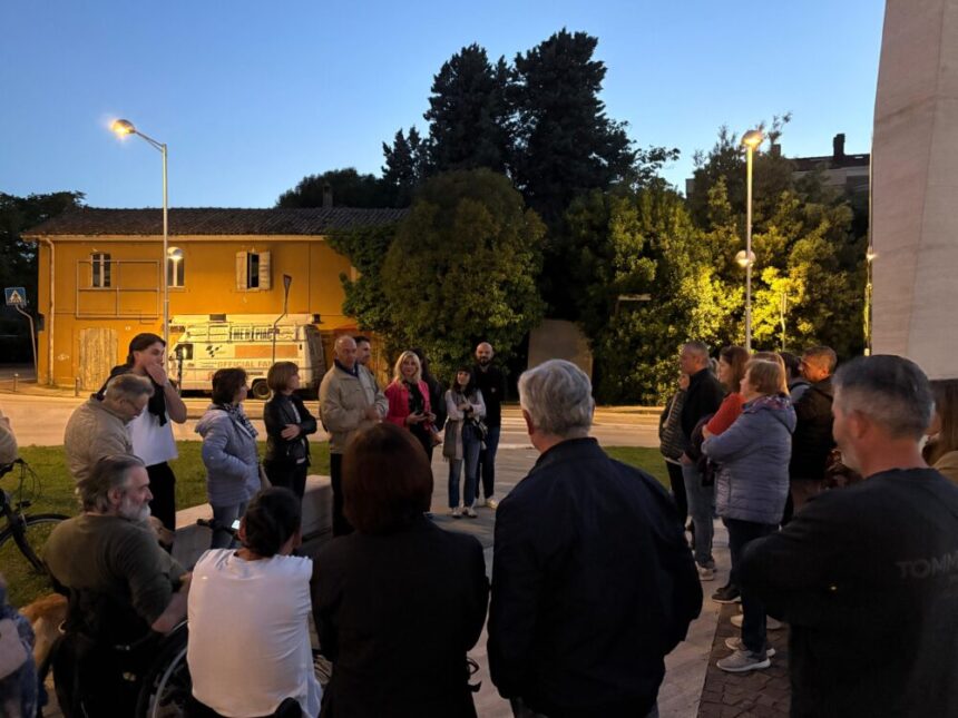 Autunno incontra i cittadini tra le piazze di Morciano: “Il paese deve tornare al centro della Valconca”