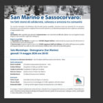 San Marino e Sassocorvaro: tre storie che interrogano il presente