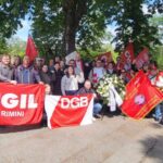 81° anniversario della vittoria contro il nazismo: una delegazione CGIL Rimini e CSdL San Marino a Darmstadt e al memoriale delle vittime del nazismo