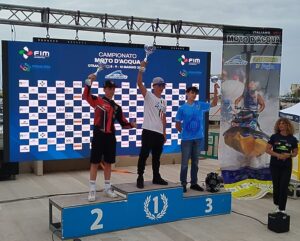 Moto ad acqua. Otranto, Aquabike San Marino conquista il podio con Federico Raggini