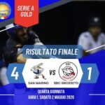 BASEBALL. GARA1, SAN MARINO