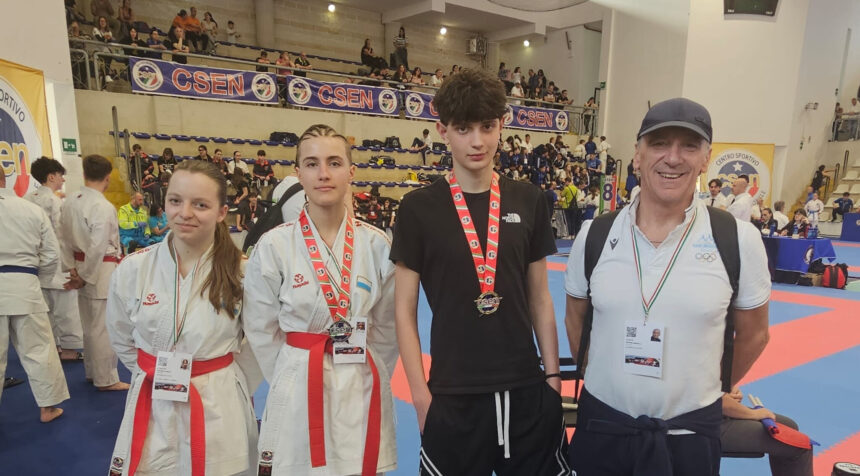 San Marino. Quattro medaglie per i giovani del karate sammarinese alla Coppa Italia CSEN a Pescara