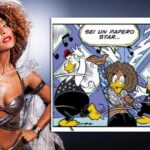 Eurovision: su Topolino Senhit diventa “Duck-Hit” e incontra la banda Disney