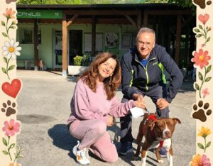 APAS San Marino. Maria Cinzia e Gerardo donano una nuova vita a Billy