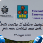 Montegiardino accoglie la panchina viola dell’Associazione Fibromialgici Sammarinesi
