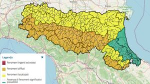 Prosegue il maltempo sull’Emilia-Romagna: scatta una nuova allerta gialla per vento sul Titano