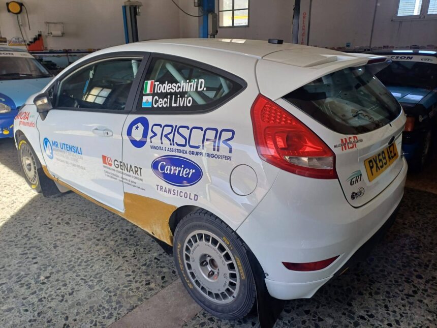 San Marino. Rally Adriatico, al via anche la coppia Todeschini-Ceci