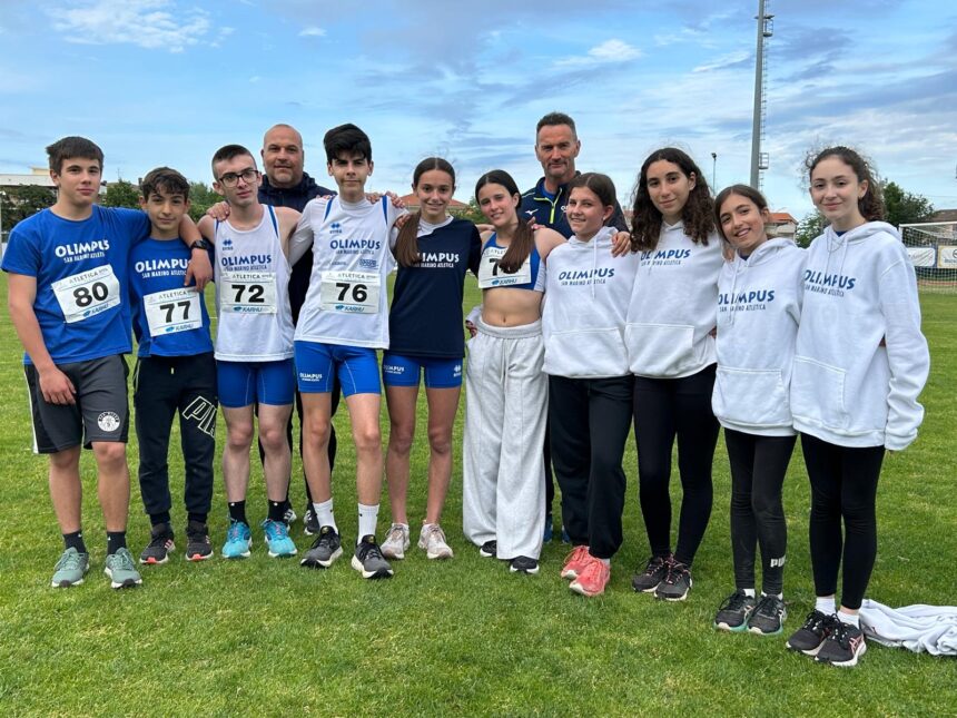 San Marino, Atletica. Pioggia di podi per Olimpus e record nell’asta cadette con Virginia Pintus