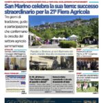 San Marino. La prima pagina de LA REPUBBLICASM
