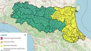 Maltempo: da mezzanotte, nuova allerta meteo gialla per temporali