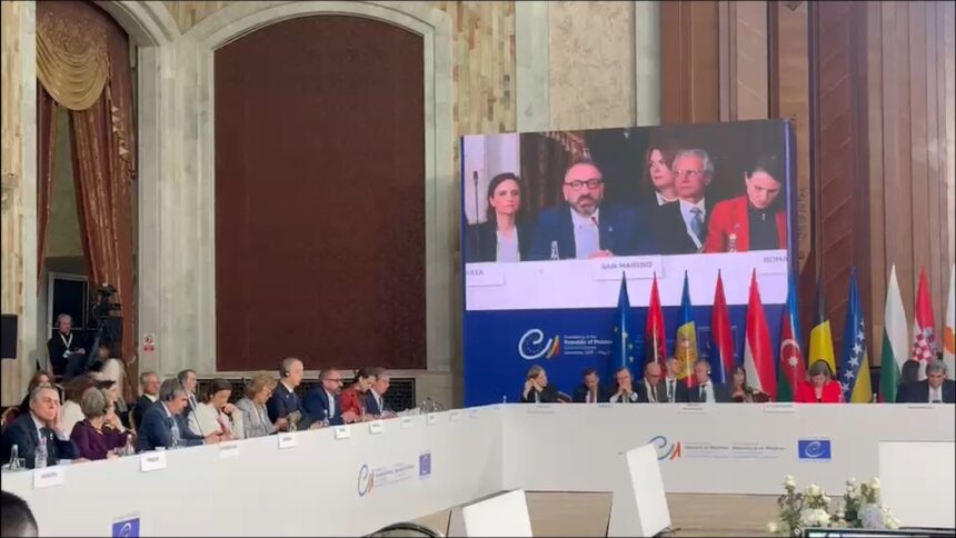 Consiglio d’Europa, Beccari alla Ministeriale a Chisinau: passi avanti per Tribunale speciale sulla guerra in Ucraina 15 maggio 2026 Nella riunione che chiude il semestre di presidenza moldava si è parlato anche di migrazione. Per il segretario di Stato anche bilaterali con Austria, Repubblica Ceca e Andorra