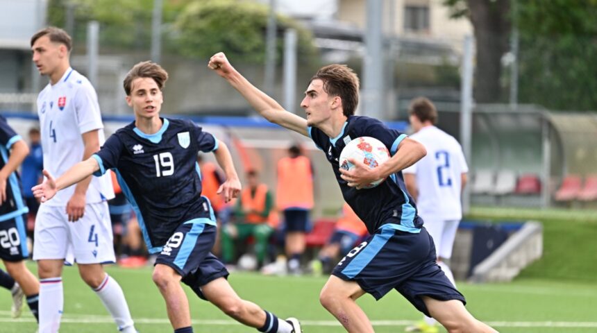 San Marino. Under 19: I Titani segnano due volte ma la Slovacchia ne ha di più