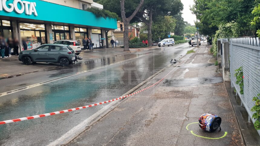 Morciano, morto il motociclista ferito nello schianto in via Abbazia [FOTO]