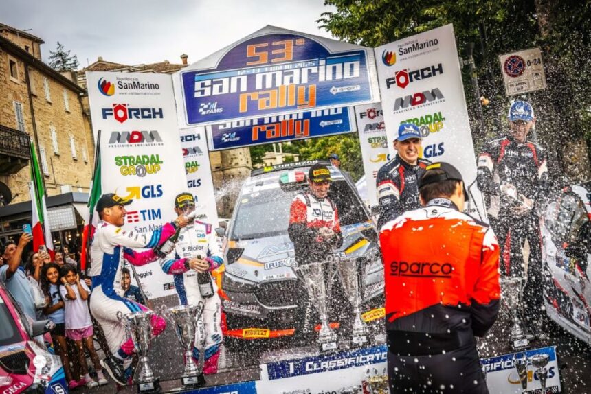 Aprono le iscrizioni al 54° San Marino Rally, in programma il 19 e 20 giugno