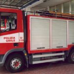 Cronaca. San Marino, Strada Ca’ Riccio, resta schiacciata fra un autocarro e la ringhiera: liberata dalla sezine antiincendio della Polizia