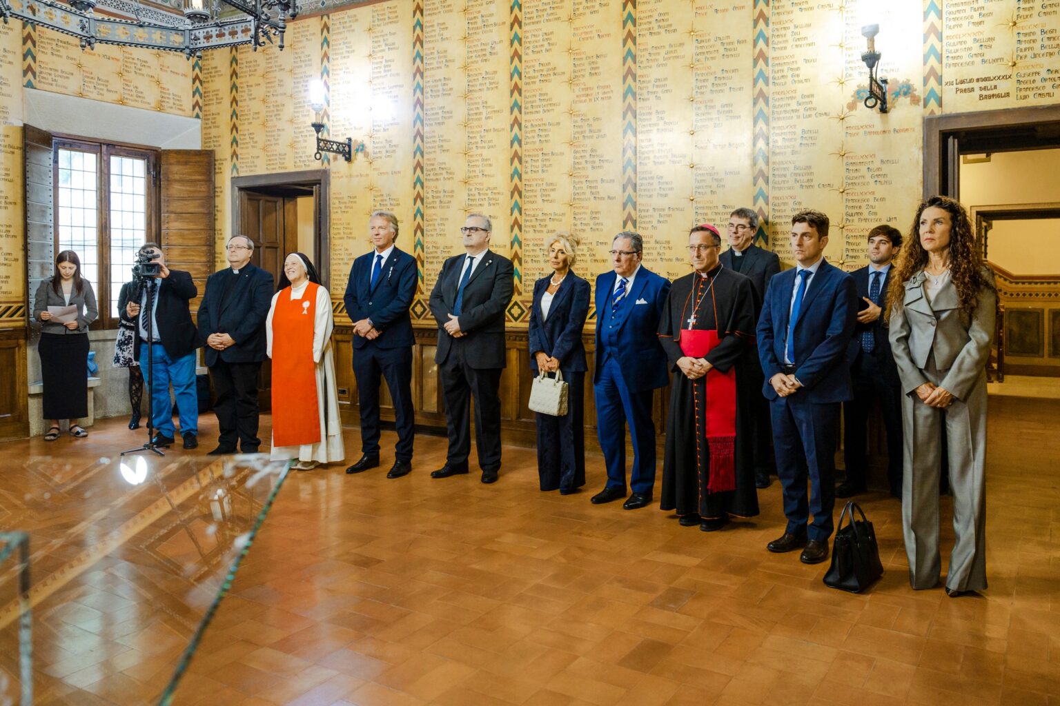 San Marino. I Capitani Reggenti ricevono Mons. Rino Fisichella in Udienza per il Forum NEXT