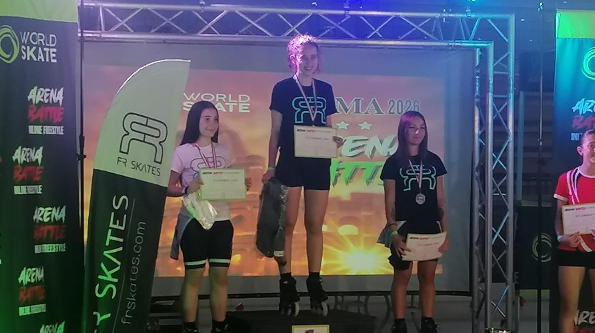 San Marino. A Roma pioggia di podi per la Federazione Sammarinese Roller Sports all’Arena Battle