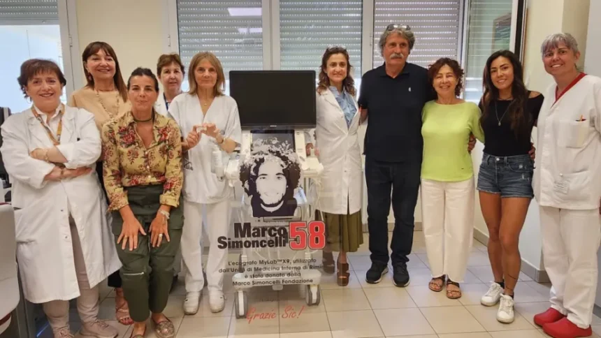 Nuovo performante ecografo per l’Infermi, donazione della Fondazione Simoncelli