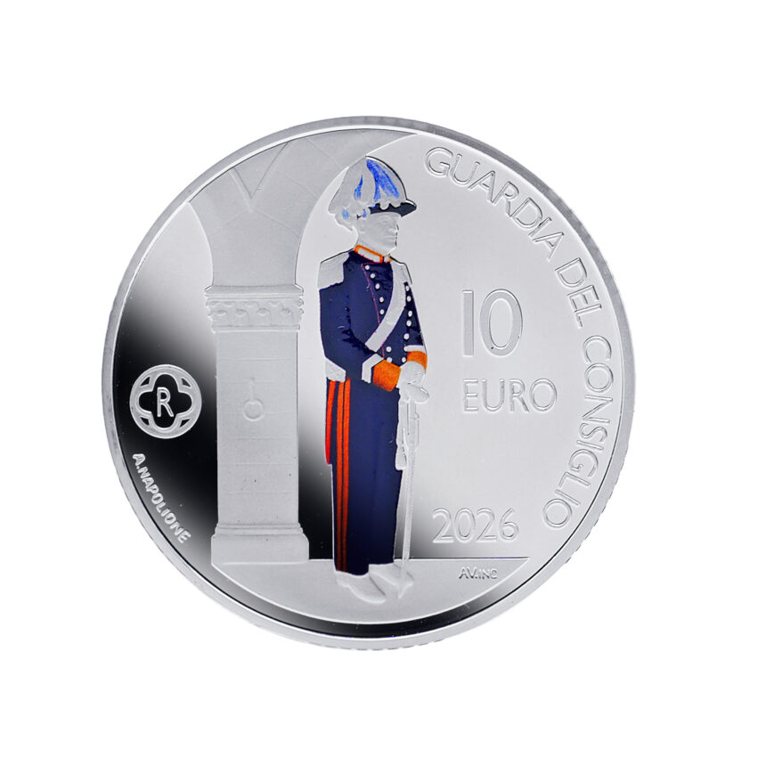 Poste San Marino. Tre nuove monete in argento Proof celebrano Giuseppe Verdi, la Guardia del  Consiglio Grande e Generale e la Compagnia Uniformata delle Milizie