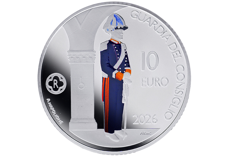 Tre nuove monete Proof celebrano Verdi, la Guardia del CGG e le Milizie