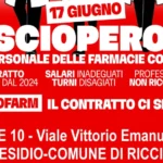 Contratto collettivo dei farmacisti, in programma un nuovo sciopero a Riccione
