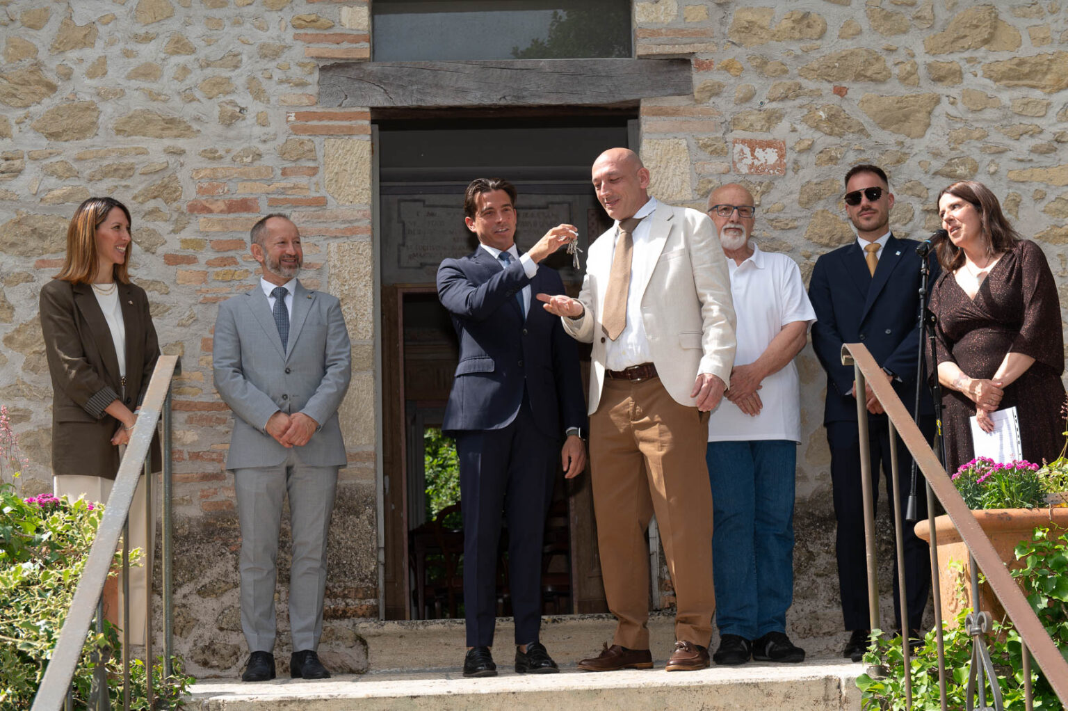 San Marino. Inaugurazione Villino Bonelli e Piazzale Cardinali. Photogallery Mw