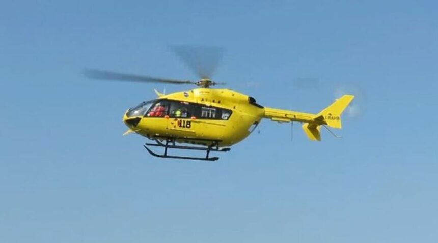 Auto fuoristrada a Sant’Agata Feltria: interviene l’eliambulanza
