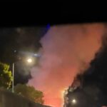 Incendio a Viserba, Maserati distrutta in piazzale Zavattini