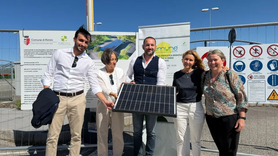 CER di Rimini. Partiti i cantieri su 5 immobili pubblici e  in un parcheggio