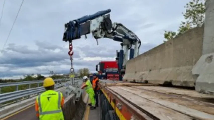 Nuovo ponte sul Marecchia, tra Maiolo e Novafeltria. Sabato l’inaugurazione