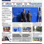 San Marino. La prima pagina de La RepubblicaSM