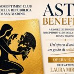 Il Soroptimist Club della Repubblica di San Marino promuove un’asta benefica con l’opera “Gaia” dell’artista Laura Mircea