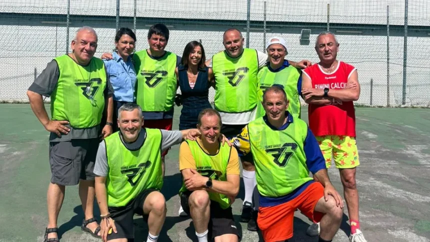 Partita a calcio ai Casetti per i don riminesi grazie al progetto Celle Aperte