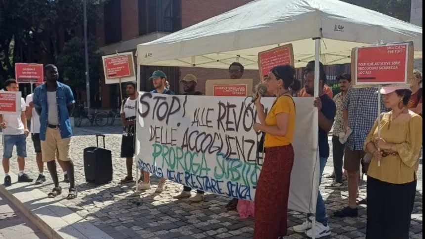 Revoche dei progetti CAS a persone richiedenti asilo. Un presidio a Rimini