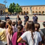 Santarcangelo, scuola di sicurezza per i bambini e i dipendenti aziendali