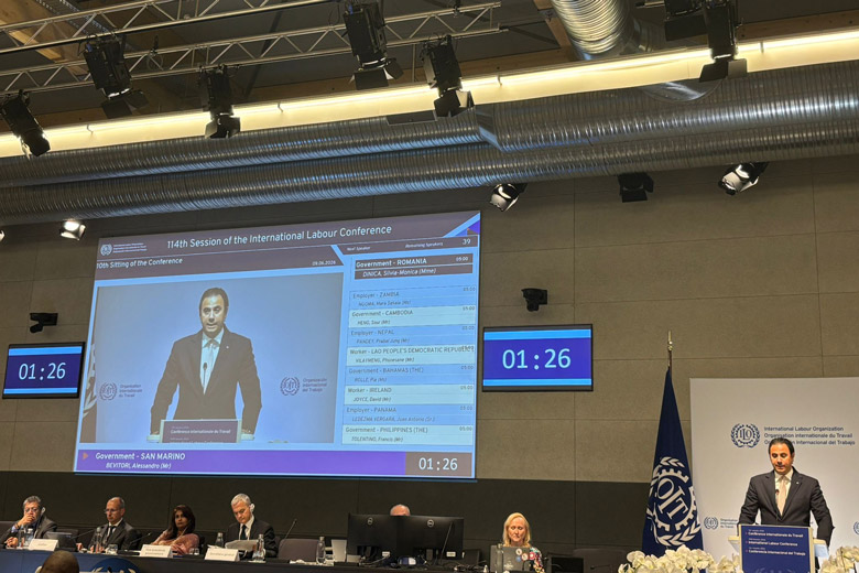 Sicurezza sul lavoro e dialogo sociale, San Marino traccia la rotta a Ginevra
