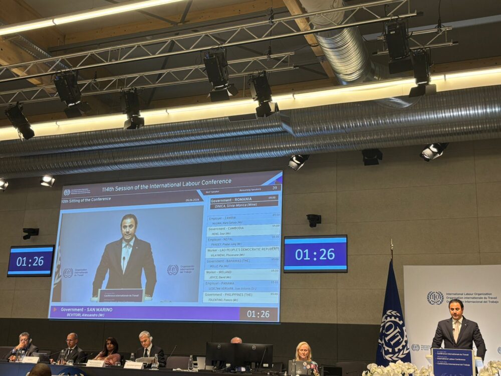 Sicurezza sul lavoro e dialogo sociale, San Marino traccia la rotta a Ginevra