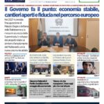 San Marino. La prima pagina de La RepubblicaSM