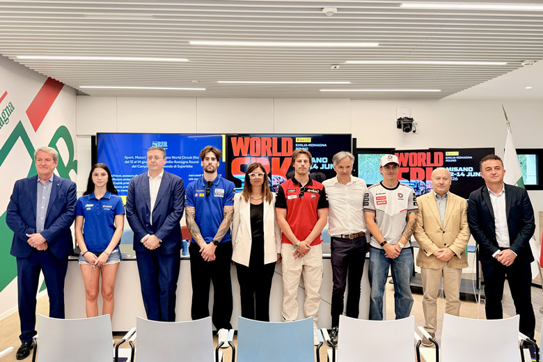 Mondiale Superbike: presentato in Regione l’Emilia-Romagna Round 2026