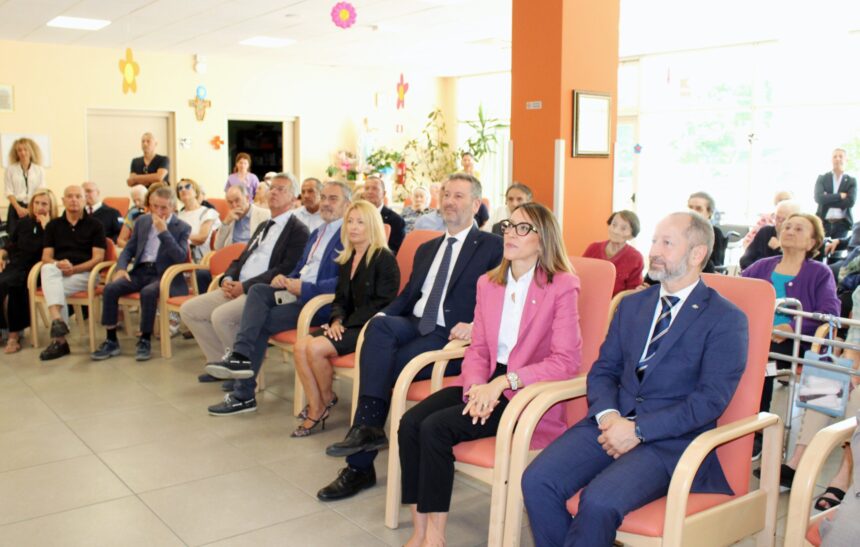 San Marino. Gli Eccellentissimi Capitani Reggenti in visita presso la RSA La Fiorina
