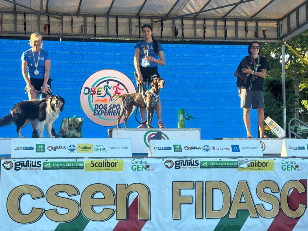 Canicross : Oro e argento al Dog Sport Experience per il team San Marino