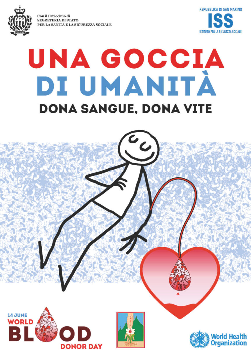 Giornata Mondiale del Donatore di Sangue: un ringraziamento ai donatori sammarinesi