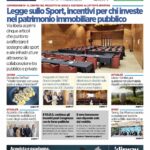 San Marino. La prima pagina de La RepubblicaSM