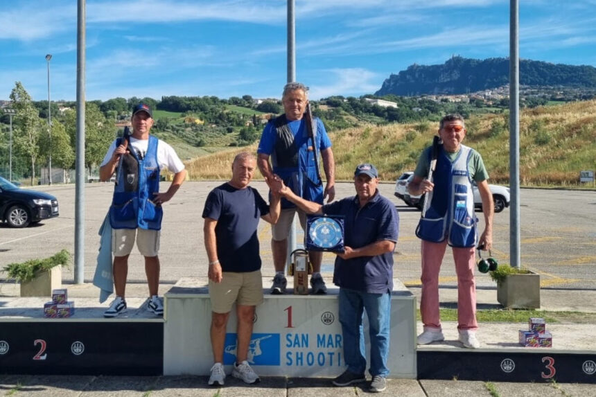 San Marino. 20° Gran Prix San Marino di Fossa Olimpica, Francesco Amici sul gradino più alto del podio