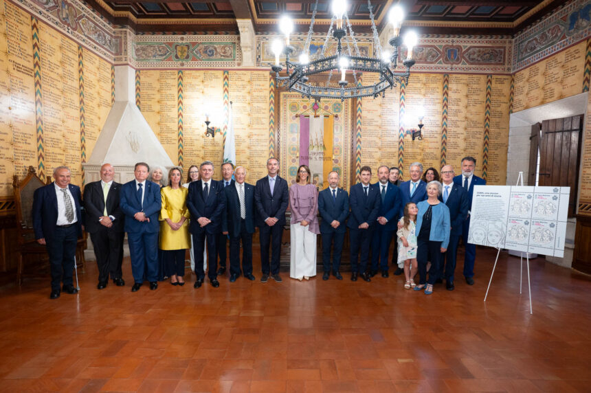 San Marino. Udienza: ricevimento SUMS presentazione libro 150° anniversario. Photogallery